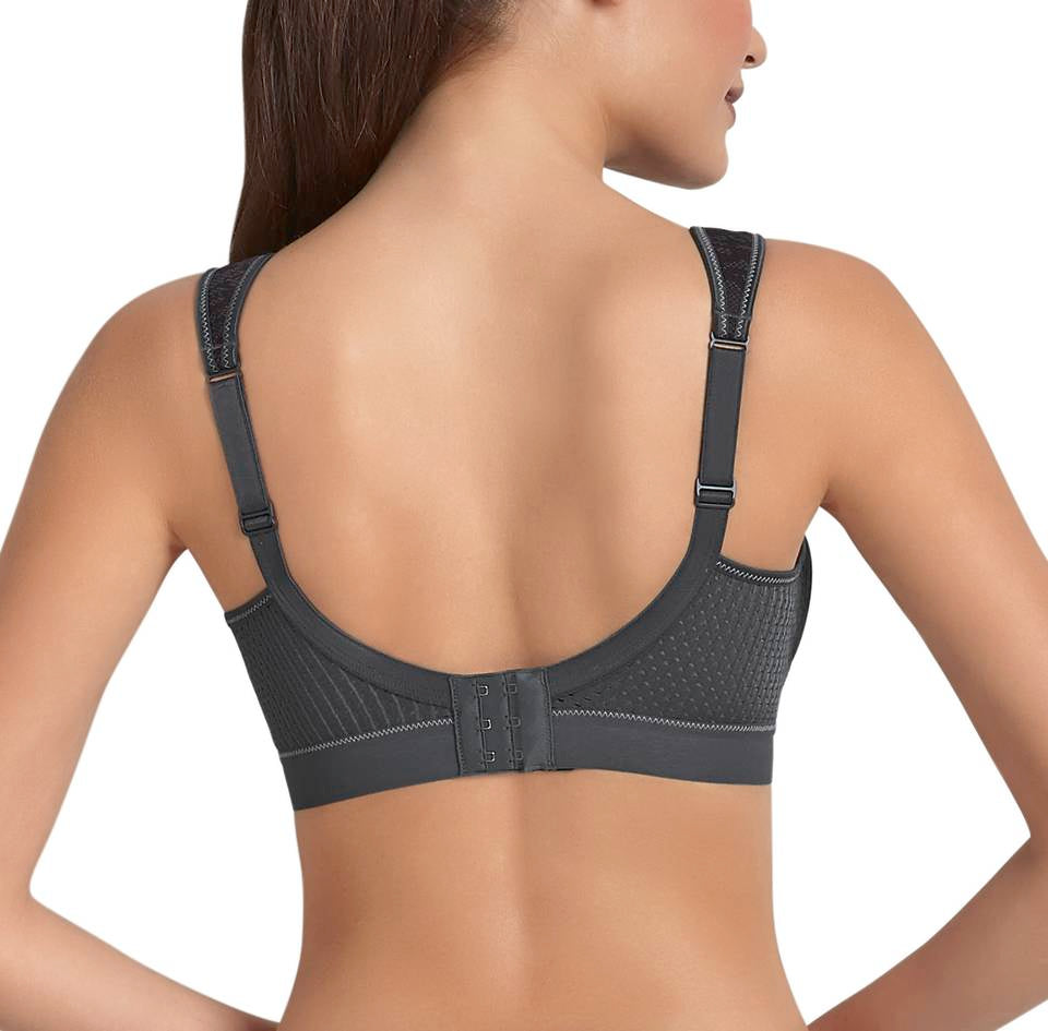 Sujetador deportivo Extreme Control negro
