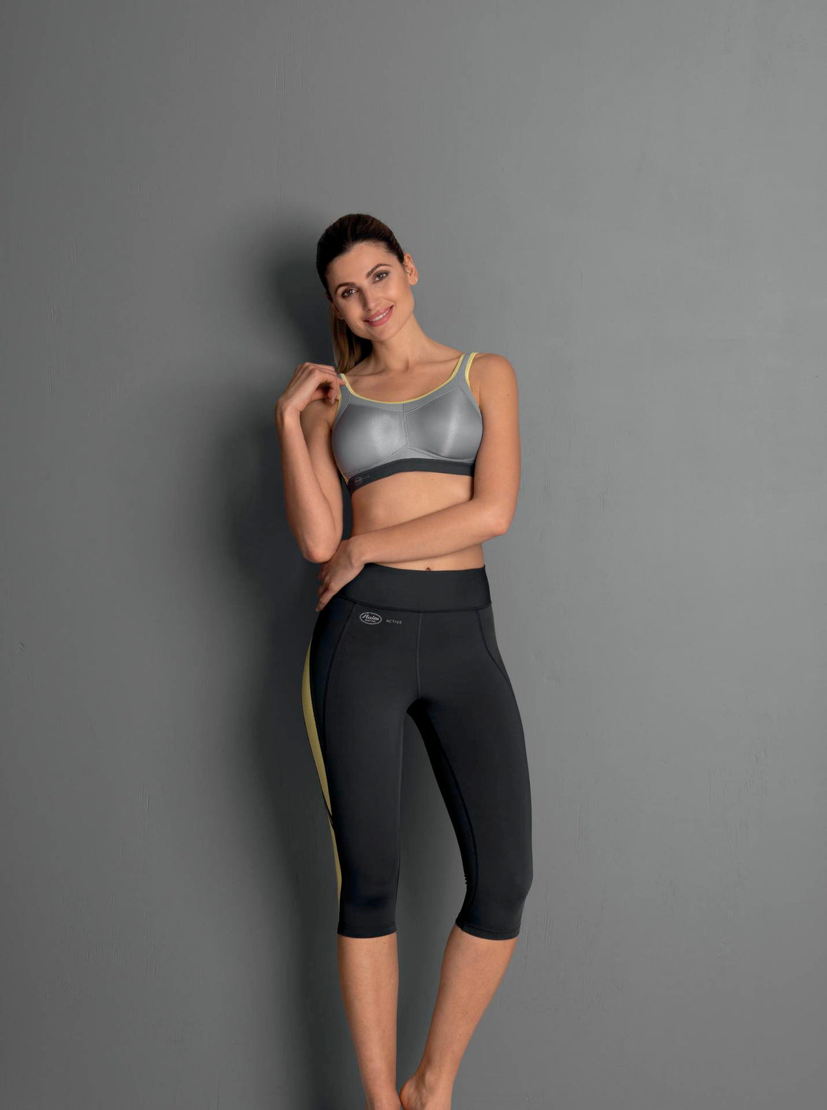 Sujetador deportivo Momentum - Iconic Gey